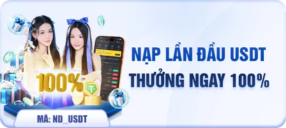 f8bet khuyến mãi nạp lần đầu USDT thưởng ngày 100%